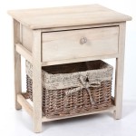 table de chevet en bois