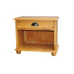 table de chevet en bois