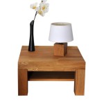table de chevet en bois