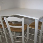 table et chaise de cuisine originale