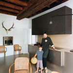 table et chaise de cuisine originale