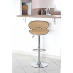 tabouret de bar taupe
