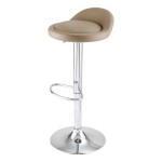 tabouret de bar taupe