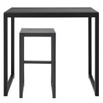 tabouret et table