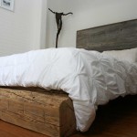 tete de lit bois de grange