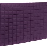 tete de lit velours violet