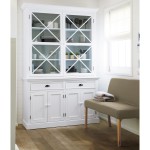 vaisselier bois blanc