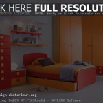 armoire chambre orange