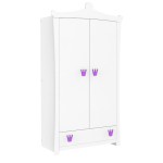 armoire chambre violette