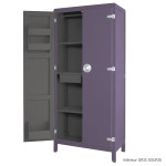 armoire chambre violette