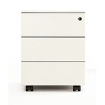 caisson de bureau blanc