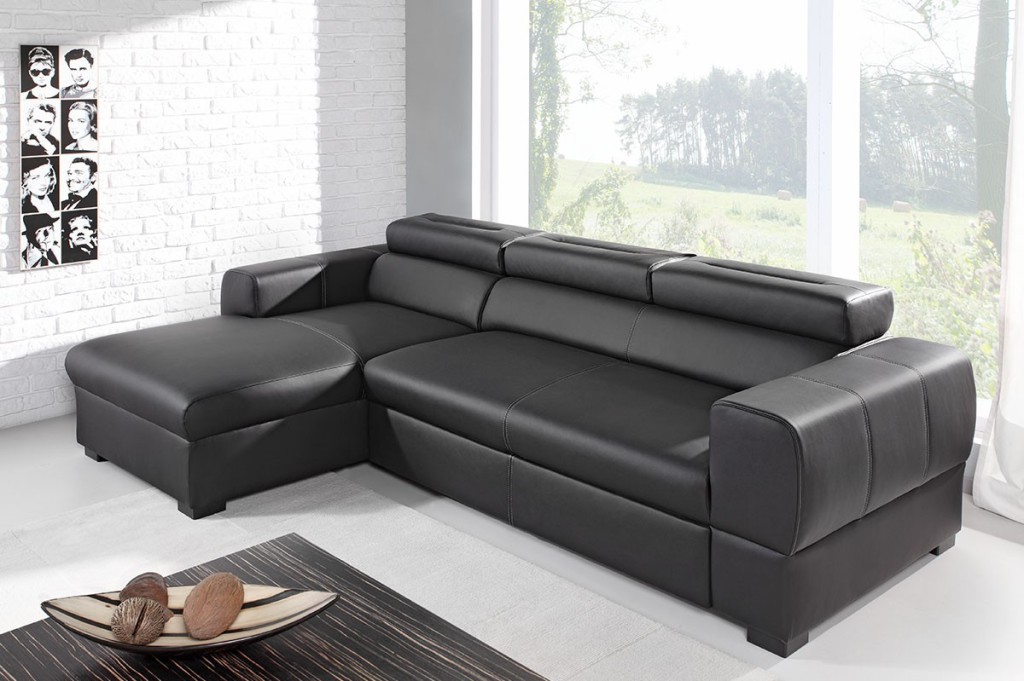 canape d'angle droit convertible