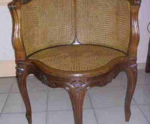 chaise de bureau louis xv