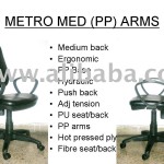 chaise de bureau metro