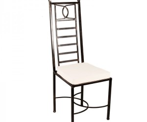 chaise de cuisine en fer forge