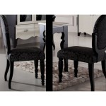 chaise salle a manger baroque