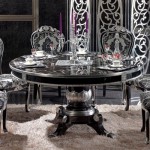 chaise salle a manger baroque