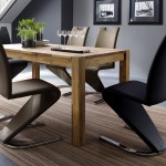 chaise salle a manger noire design