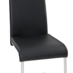 chaise salle a manger noire design