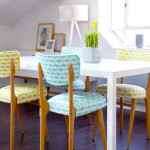 chaises salle a manger retro