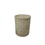 corbeille a papier en osier