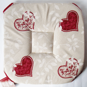 galette de chaise a rabat