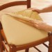 housse d'assise de chaise extensible