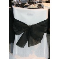 housse de chaise jetable blanc