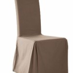 housse de chaise taupe