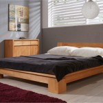 lit 2 personnes bois