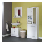 meuble bas salle de bain fly