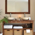 meuble bas salle de bain fly