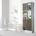 meuble bas salle de bain tati