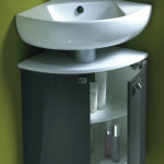 meuble d'angle vasque wc