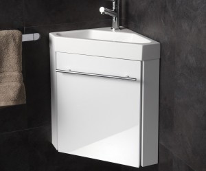 meuble d'angle vasque wc