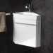 meuble d'angle vasque wc