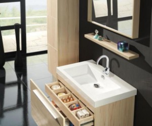 meuble salle de bain cocktail scandinave