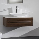meuble salle de bain noyer