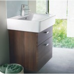 meuble salle de bain noyer