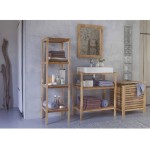 meuble salle de bain noyer