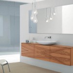 meuble salle de bain noyer