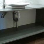 meuble vasque en beton cellulaire