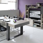 table a manger grise