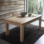 table a manger rectangulaire bois