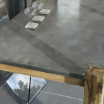 table a manger zinc