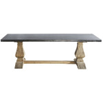 table a manger zinc