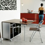 table console avec chaise integree