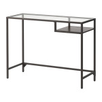 table console ikea noire