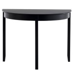 table console ikea noire