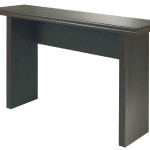 table console ikea noire